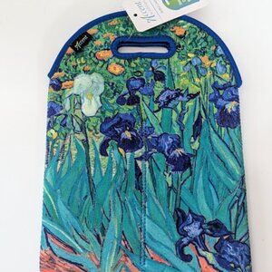 Accent by RainCaper Double Wine Tote Vincent Van Gogh Irises